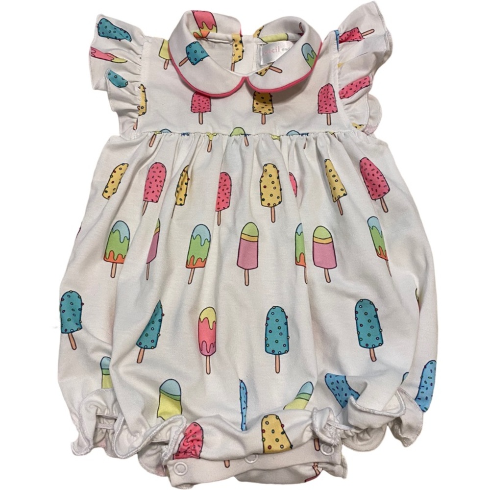 Cecil & Lou Knit Popsicle Bubble 6 month